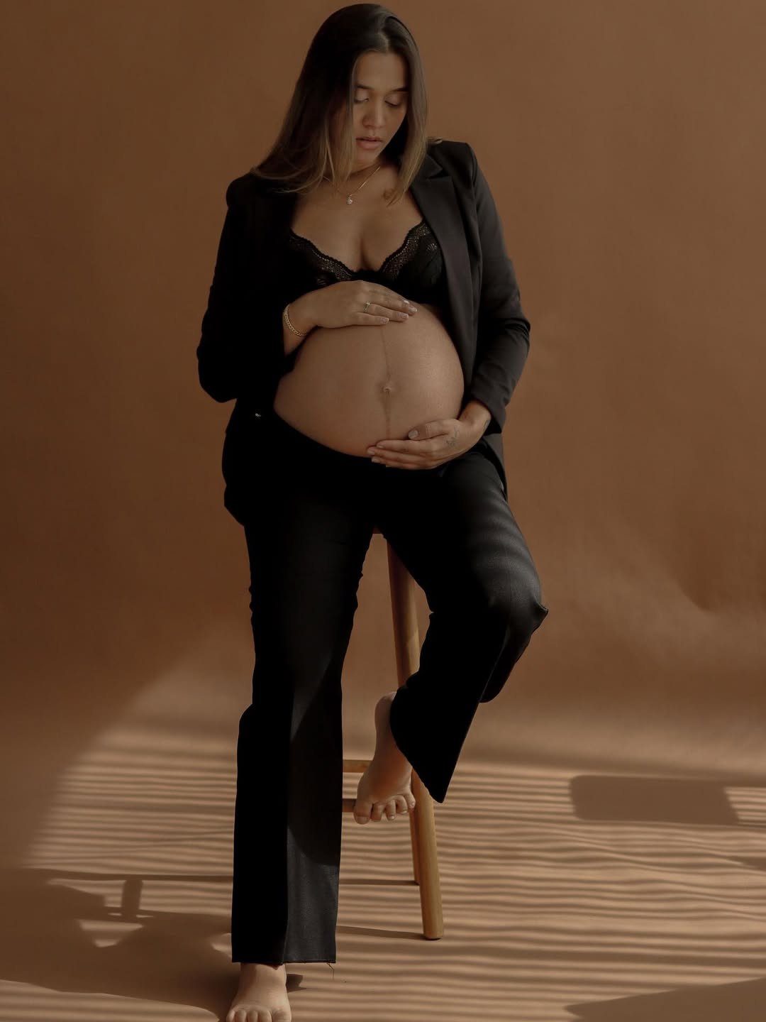 a gravidez tem uma beleza única. um tempo de espera, de transformação e de amor crescendo em sil